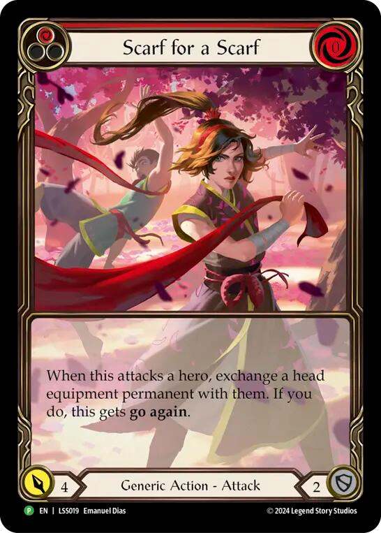 Scarf for a Scarf [LSS019] (Promo)  Rainbow Foil | Chromatic Games