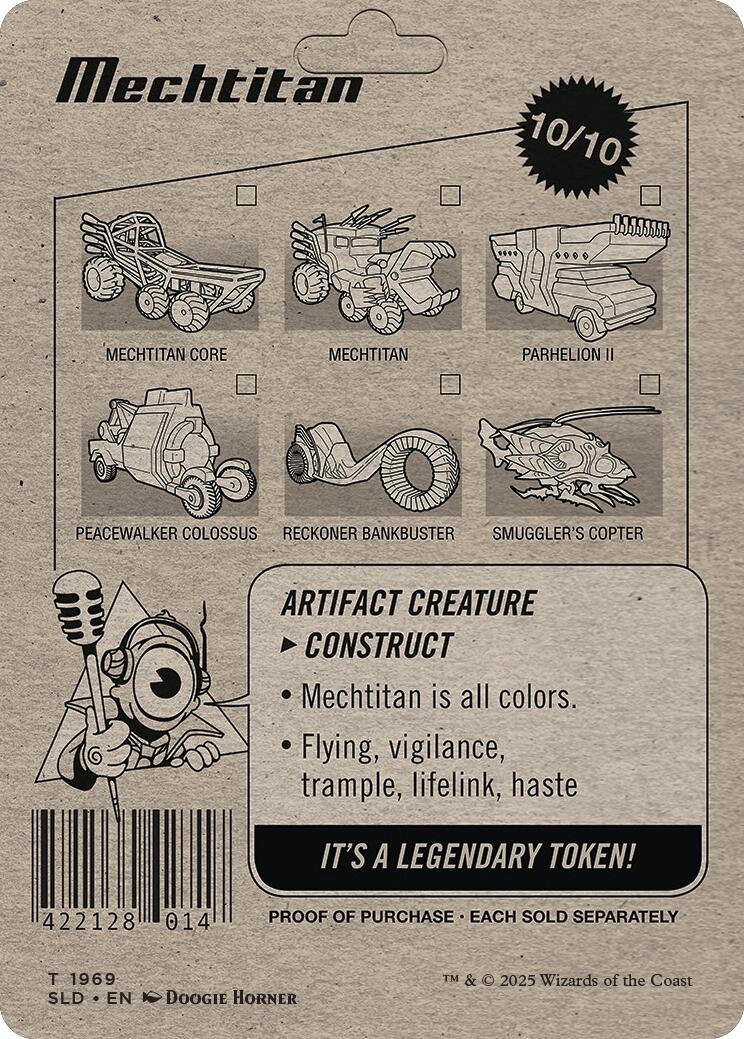 Mechtitan Token [Secret Lair Drop Series] | Chromatic Games
