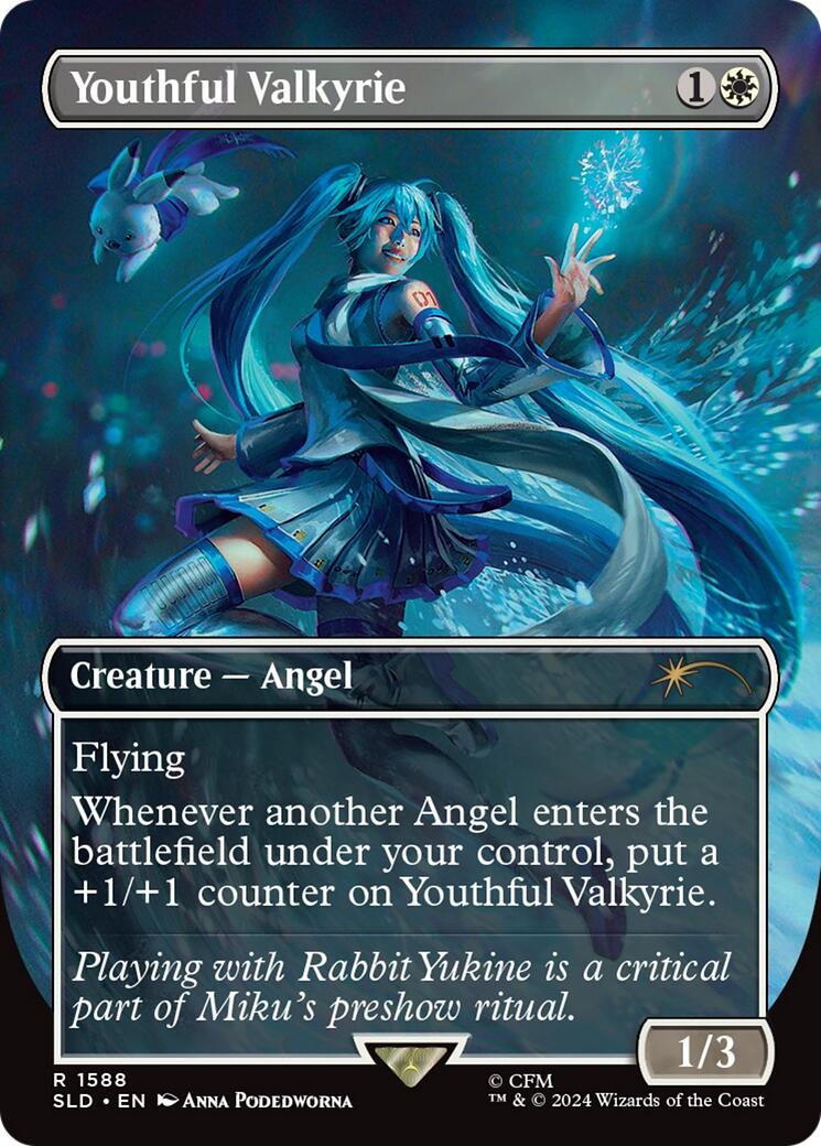 Youthful Valkyrie (Japanese) [Secret Lair Drop Series] | Chromatic Games