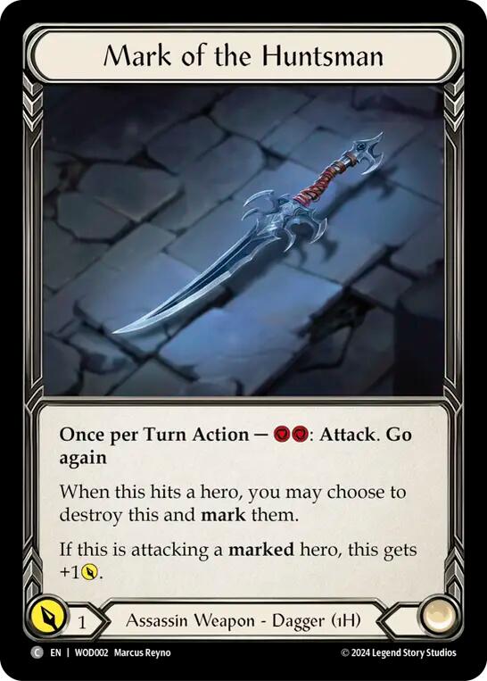 Mark of the Huntsman [WOD002] (The Hunted Arakni, Web of Deceit Blitz Deck) | Chromatic Games