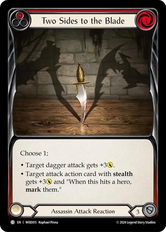 Two Sides to the Blade [WOD015] (The Hunted Arakni, Web of Deceit Blitz Deck) | Chromatic Games
