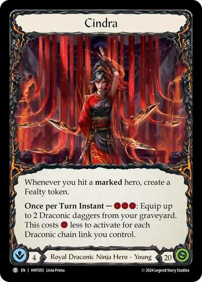 Cindra // Graphene Chelicera [HNT055 // HNT053] (The Hunted) | Chromatic Games