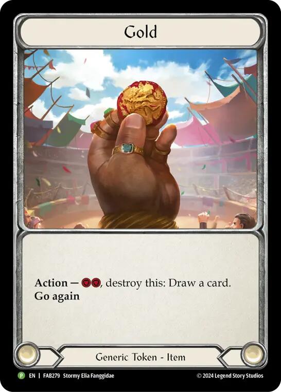 Gold [FAB279] (Promo)  Cold Foil | Chromatic Games