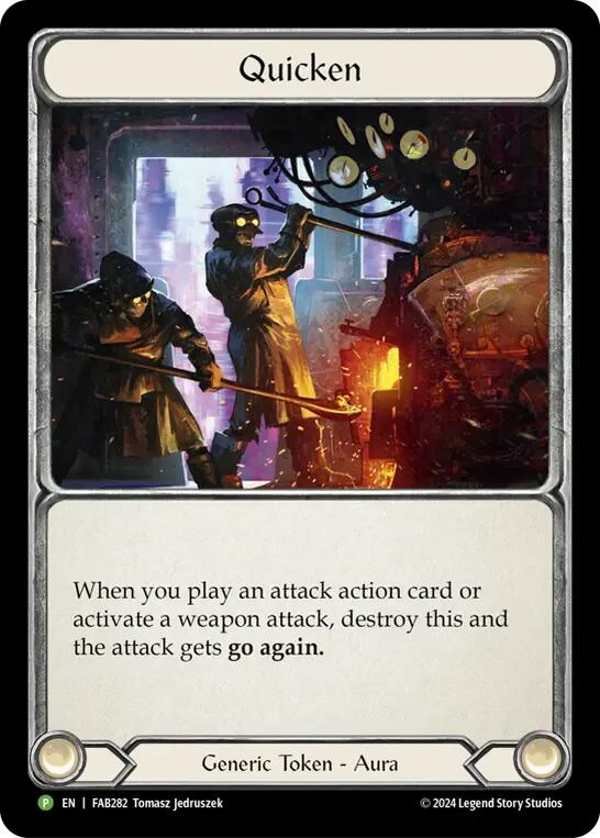 Quicken [FAB282] (Promo)  Cold Foil | Chromatic Games