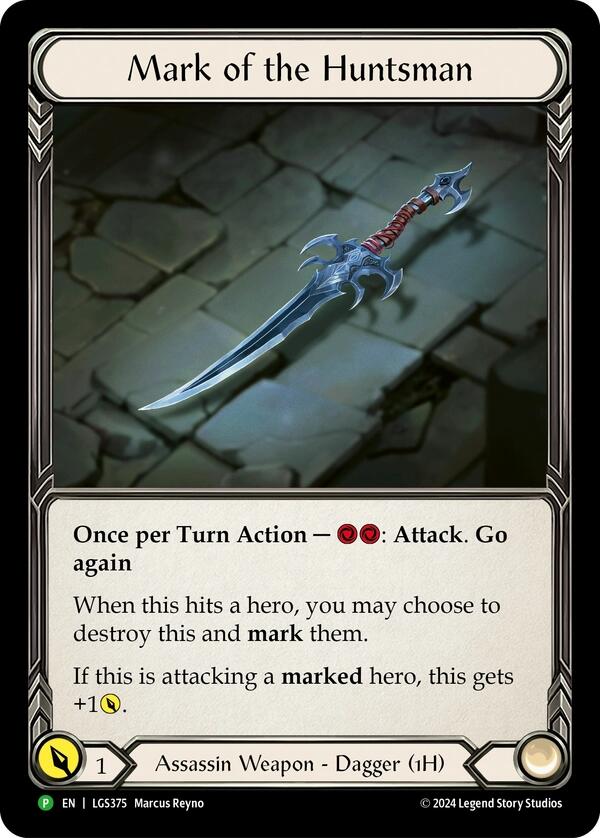 Mark of the Huntsman [LGS375] (Promo)  Rainbow Foil | Chromatic Games