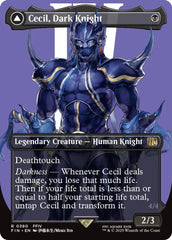 Cecil, Dark Knight // Cecil, Redeemed Paladin (Borderless) [FINAL FANTASY] | Chromatic Games
