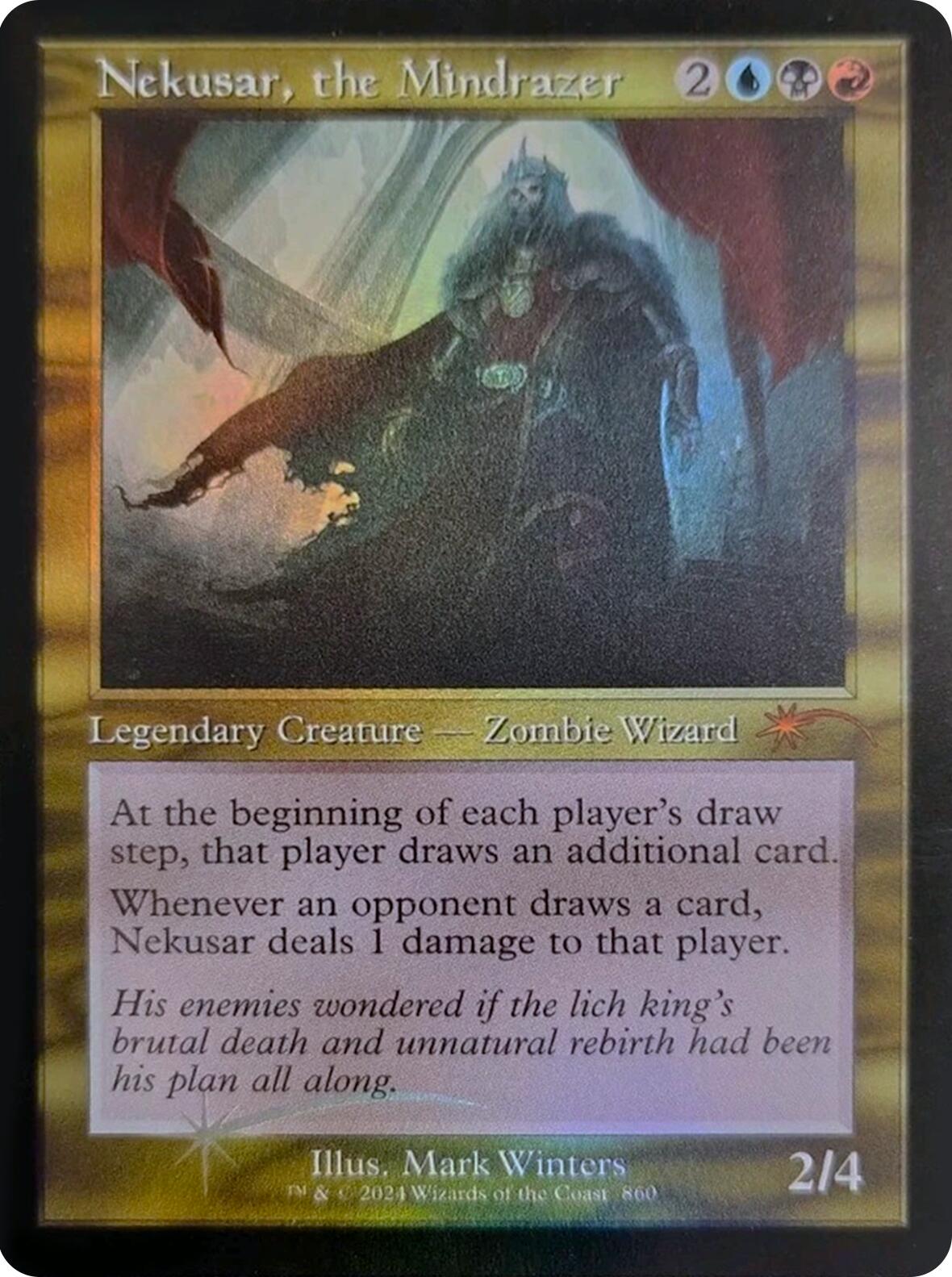Nekusar, the Mindrazer (Retro Frame) [Secret Lair Drop Series] | Chromatic Games
