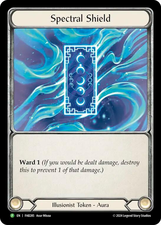 Spectral Shield [FAB285] (Promo)  Cold Foil | Chromatic Games