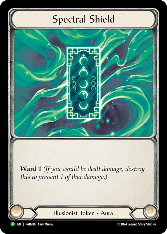 Spectral Shield [FAB286] (Promo)  Cold Foil | Chromatic Games