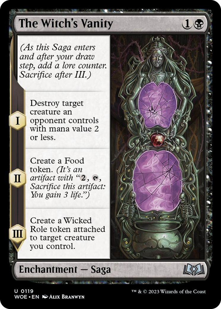 The Witch's Vanity [Wilds of Eldraine] | Chromatic Games