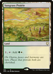 Sungrass Prairie [Phyrexia: All Will Be One Commander] | Chromatic Games