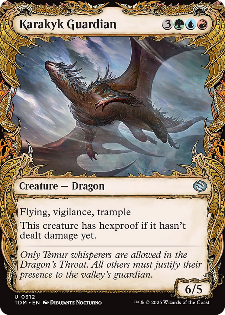 Karakyk Guardian (Showcase) [Tarkir: Dragonstorm] | Chromatic Games