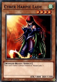 Cyber Harpie Lady [LDS2-EN067] Common | Chromatic Games
