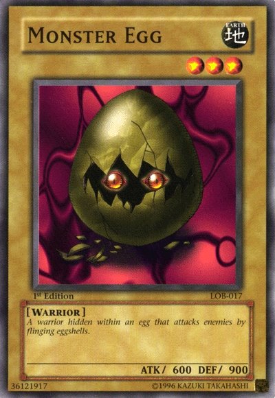 Monster Egg [LOB-017] Common | Chromatic Games