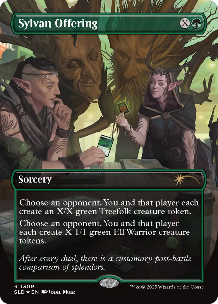 Sylvan Offering [Secret Lair Drop Series] | Chromatic Games
