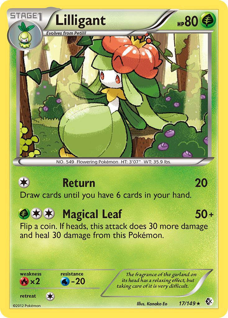 Lilligant (17/149) [Black & White: Boundaries Crossed] | Chromatic Games