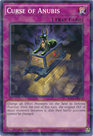 Curse of Anubis [BP03-EN199] Shatterfoil Rare | Chromatic Games