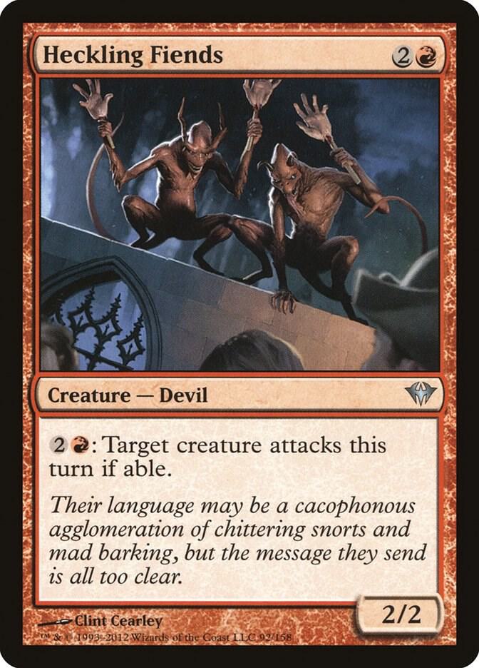 Heckling Fiends 92/158 (Dark Ascension)  - Foil | Chromatic Games