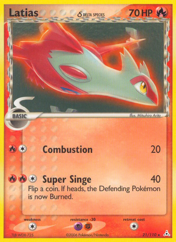 Latias (21/110) (Delta Species) [EX: Holon Phantoms] | Chromatic Games