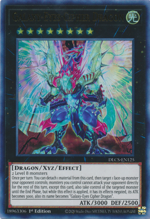 Galaxy-Eyes Cipher Dragon [DLCS-EN125] Ultra Rare | Chromatic Games