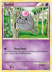 Spoink (77/102) [HeartGold & SoulSilver: Triumphant] | Chromatic Games