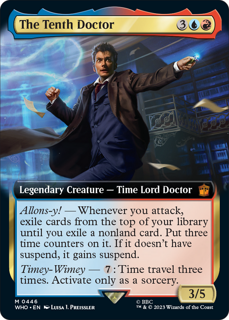 The Tenth Doctor (Extended Art) [Doctor Who] | Chromatic Games