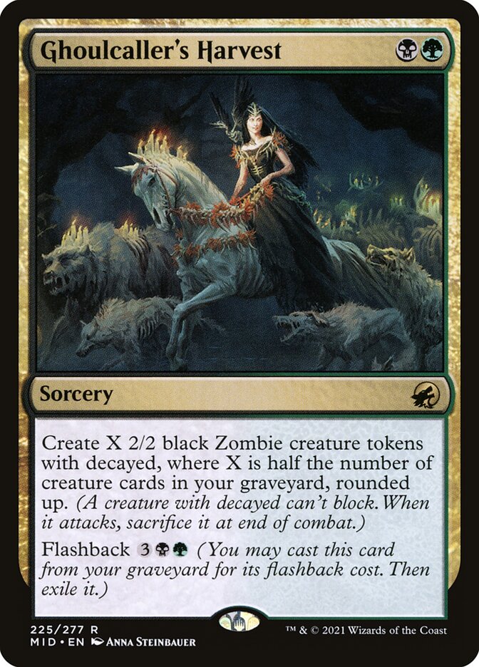 Ghoulcaller's Harvest 225/277 (Innistrad: Midnight Hunt)  | Chromatic Games