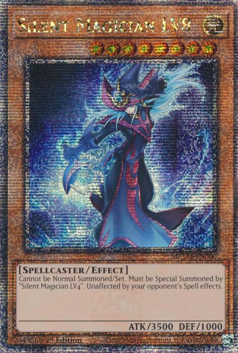 Silent Magician LV8 [MZTM-EN000] Quarter Century Secret Rare | Chromatic Games