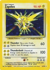 Zapdos (16/102) [Base Set Unlimited] | Chromatic Games