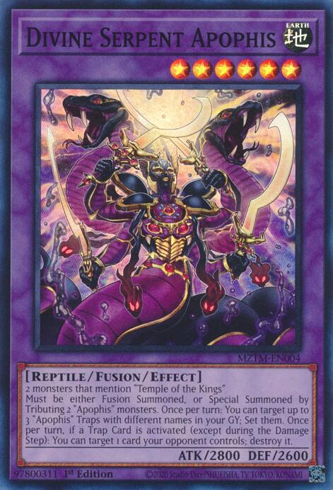 Divine Serpent Apophis [MZTM-EN004] Super Rare | Chromatic Games