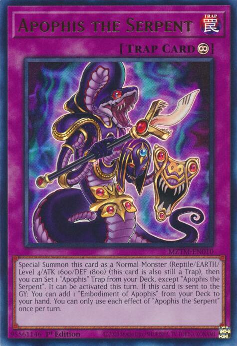 Apophis the Serpent [MZTM-EN010] Ultra Rare | Chromatic Games