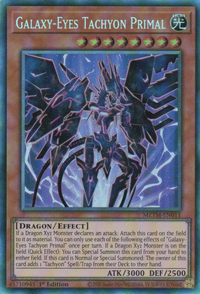 Galaxy-Eyes Tachyon Primal (Collector's Rare) [MZTM-EN011] Collector's Rare | Chromatic Games