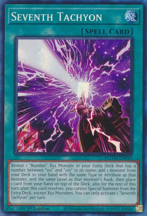Seventh Tachyon (Collector's Rare) [MZTM-EN016] Collector's Rare | Chromatic Games