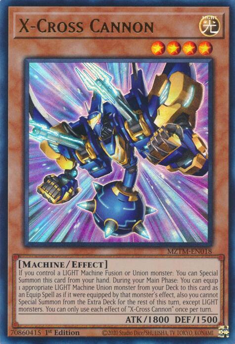 X-Cross Cannon [MZTM-EN018] Ultra Rare | Chromatic Games