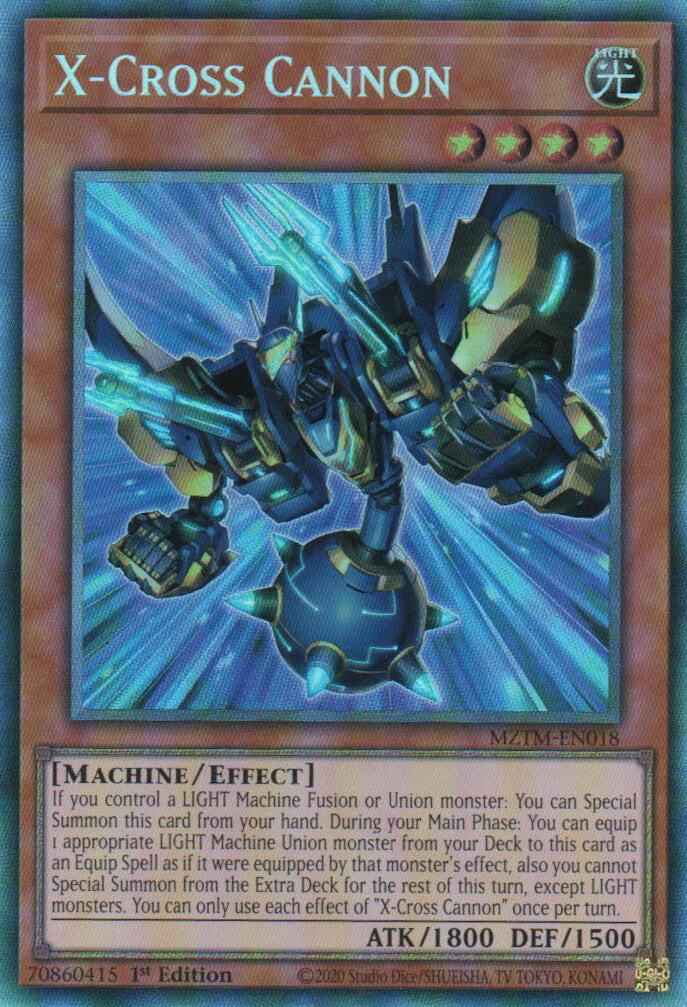 X-Cross Cannon (Collector's Rare) [MZTM-EN018] Collector's Rare | Chromatic Games