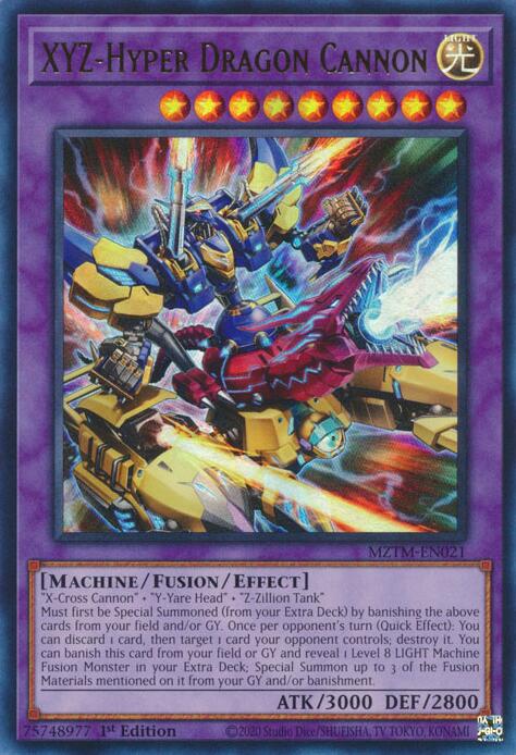XYZ-Hyper Dragon Cannon [MZTM-EN021] Ultra Rare | Chromatic Games