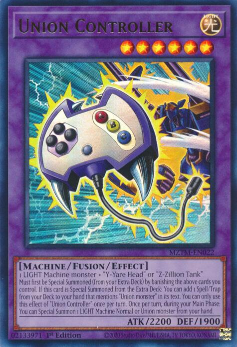 Union Controller [MZTM-EN022] Ultra Rare | Chromatic Games