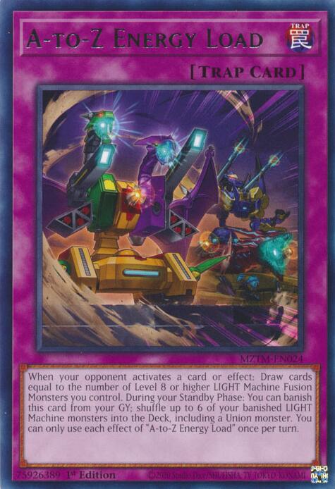A-to-Z Energy Load [MZTM-EN024] Rare | Chromatic Games