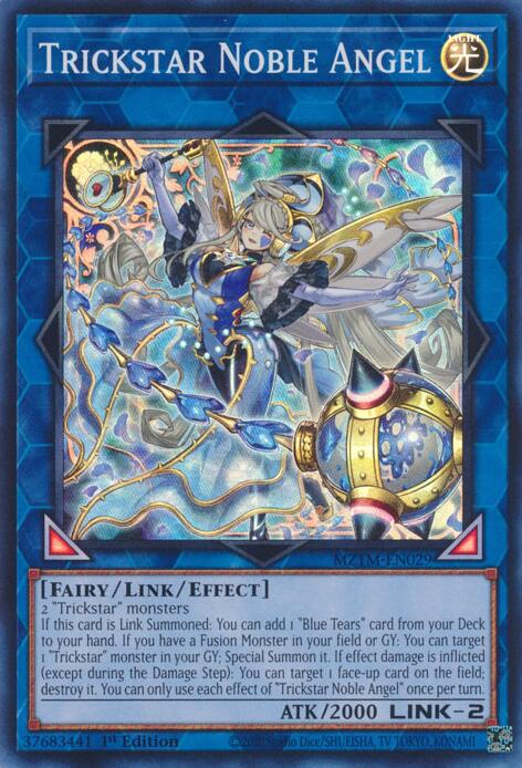Trickstar Noble Angel [MZTM-EN029] Super Rare | Chromatic Games