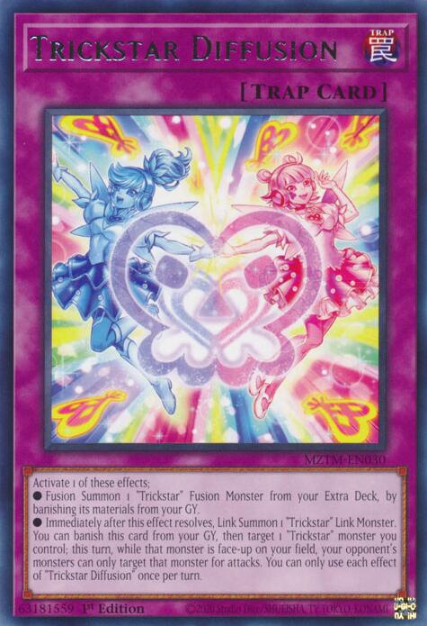 Trickstar Diffusion [MZTM-EN030] Rare | Chromatic Games