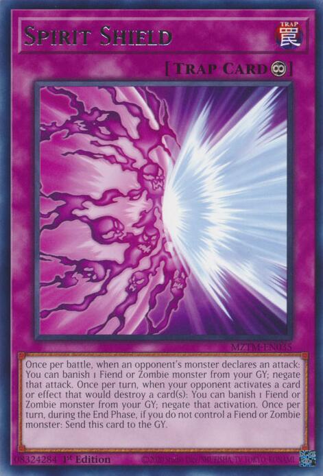 Spirit Shield [MZTM-EN035] Rare | Chromatic Games
