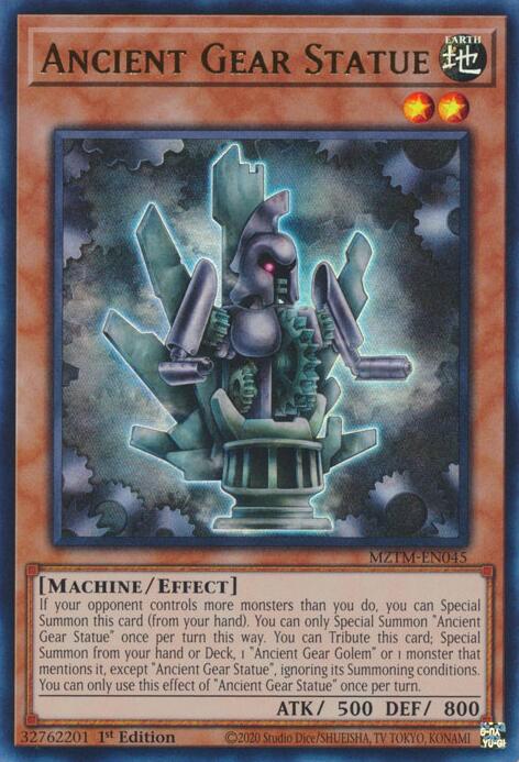 Ancient Gear Statue [MZTM-EN045] Ultra Rare | Chromatic Games