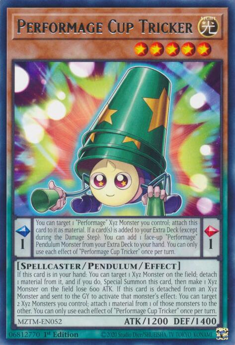Performage Cup Tricker [MZTM-EN052] Rare | Chromatic Games