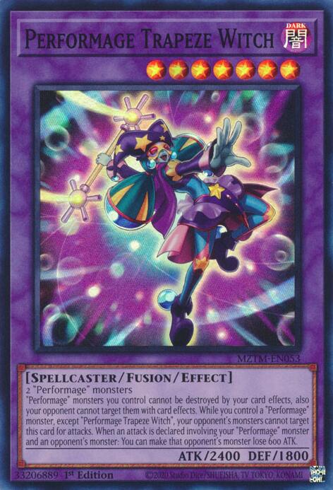 Performage Trapeze Witch [MZTM-EN053] Super Rare | Chromatic Games