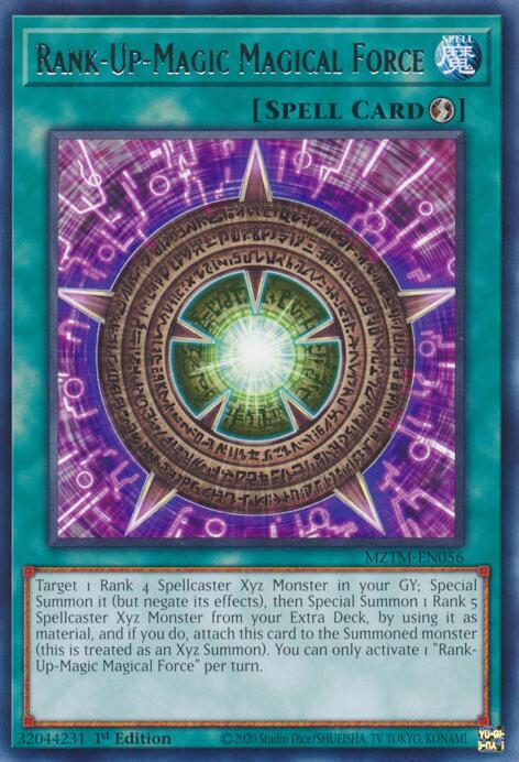 Rank-Up-Magic Magical Force [MZTM-EN056] Rare | Chromatic Games