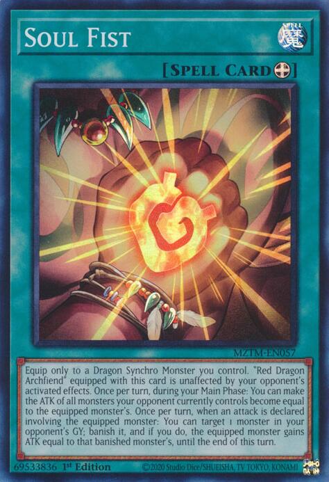 Soul Fist [MZTM-EN057] Super Rare | Chromatic Games
