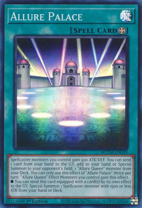Allure Palace [MZTM-EN059] Super Rare | Chromatic Games