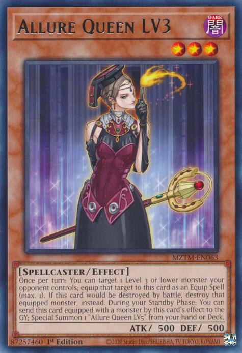 Allure Queen LV3 [MZTM-EN063] Rare | Chromatic Games