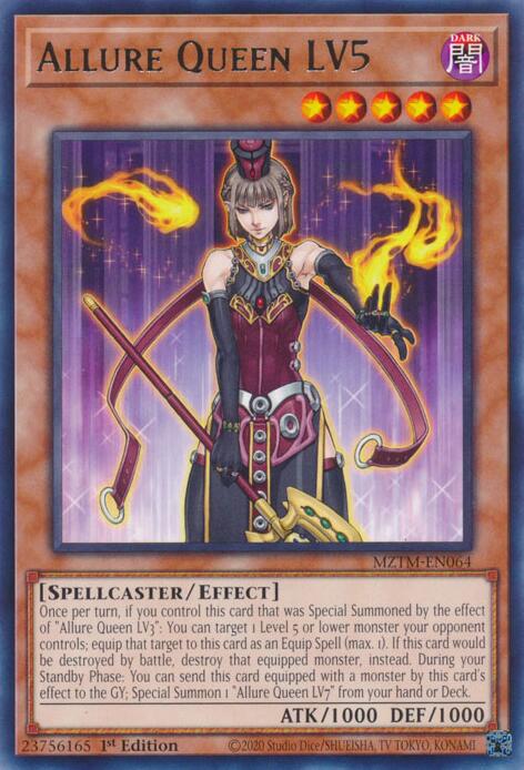 Allure Queen LV5 [MZTM-EN064] Rare | Chromatic Games