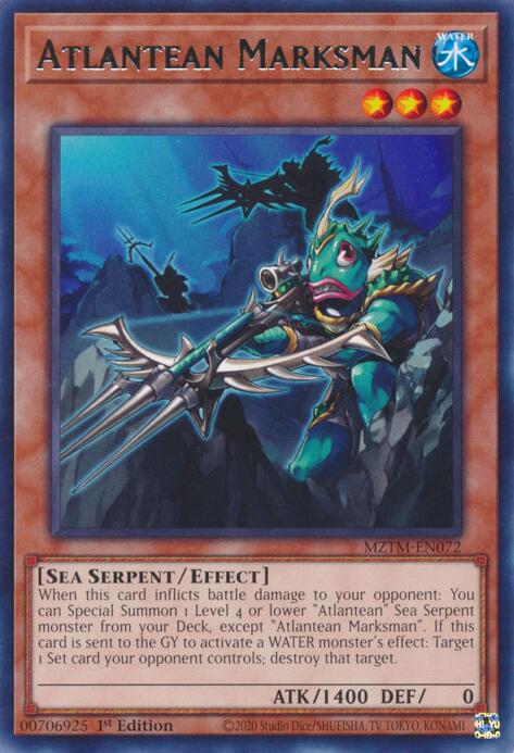 Atlantean Marksman [MZTM-EN072] Rare | Chromatic Games